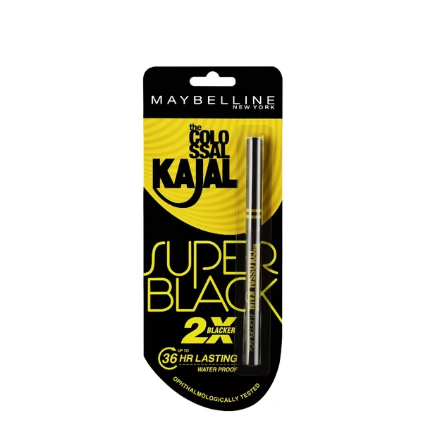 Maybelline New York Colossal Kajal Super Black .035gm