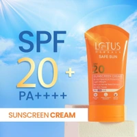 Lotus Herbals Sunscreen Cream Breezy Berry SPF 20 PA+ (50g)