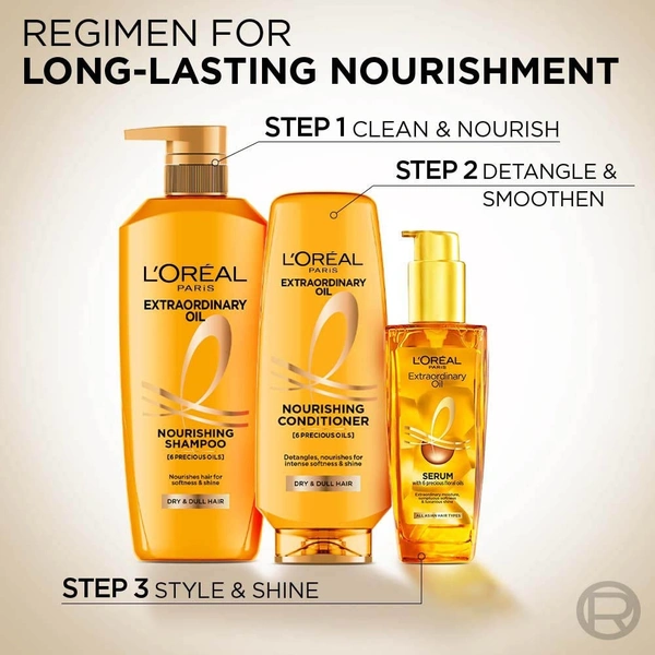Loreal Paris Extraordinary Oil Nourishing Shampoo  (180ml)