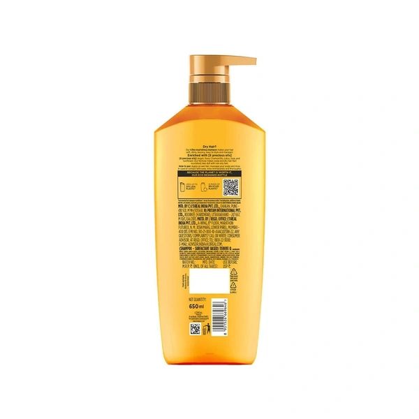 Loreal Paris Extraordinary Oil Nourishing Shampoo ,650 ml 