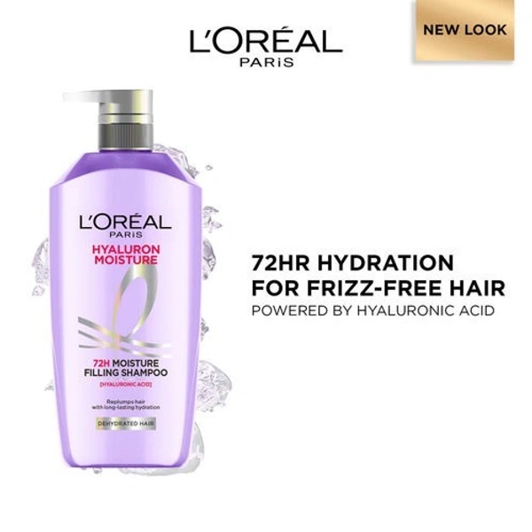 Loreal Paris Hyaluron Moisture Anti-frizz Shampoo ,650 ml 