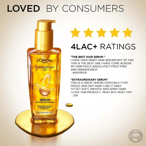 Loreal Paris Extraordinary Oil Hair Serum, 100ml 