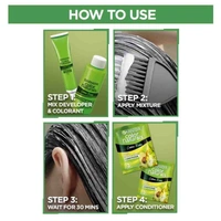 Garnier Hair Colouring Creme Shade:5 Light Brown (70ml+60gm)