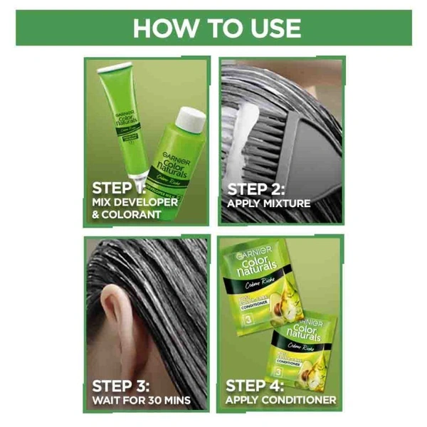 Garnier Hair Colouring Creme Shade:3.16 Burgundy (70ml+60g)