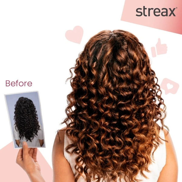 Streax Mini Hair Colour Highlight Kit - Mocha Brown (45ml)