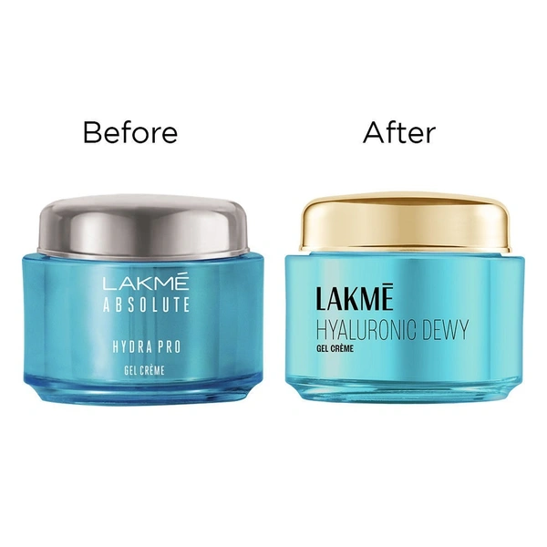 Lakme Hyaluronic Dewy Gel day cream , 50 gm 