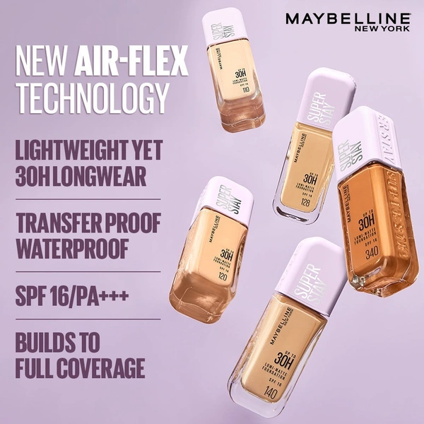Maybelline New York Super Stay Lumi-Matte Liquid Foundation - 220 ,35ml
