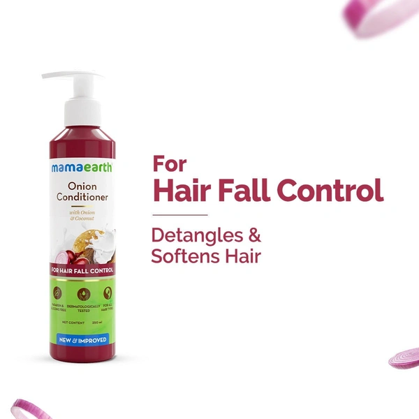 Mamaearth Onion Conditioner For Hair Fall Control ,250ml 