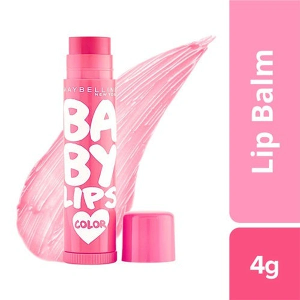 Maybelline New York Baby Lips Color Lip Balm - Pink Lolita (4gm)