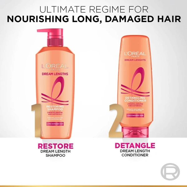 Loreal Paris Dream Lengths Detangling Conditioner,192ml 