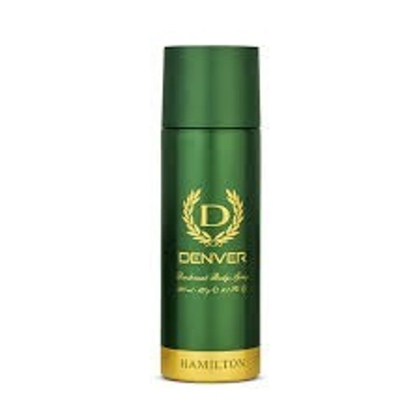 Denver Hamilton Deodorant Body Spray For Unisex, 165 ml