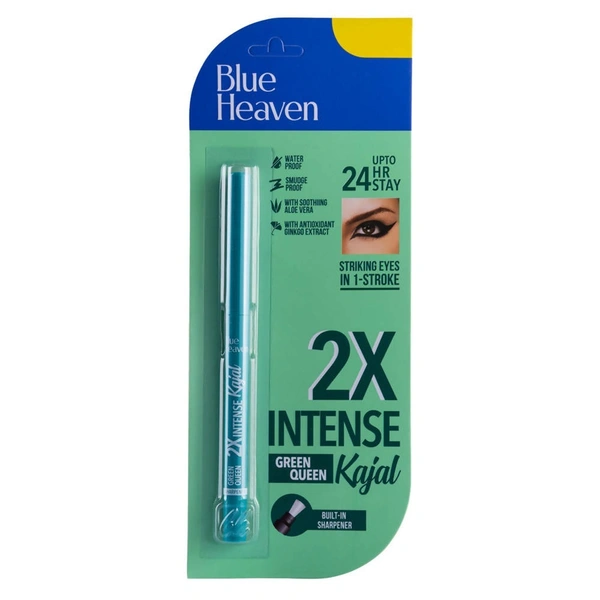 Blue Heaven 2X Intense Kajal- Green Queen (0.30g)