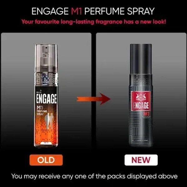 Engage M1 Perfume Spray For Men, 120ml