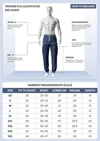 GRECIILOOKS Men's Lycra Cargo Track Pants – Loose Fit Joggers for Men | Korean Style Travel & Lounge Wear with Pockets (Available in Plus Size and Combo Pack of 2) - 34, White