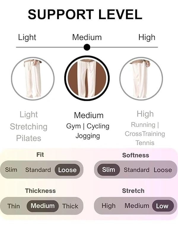 GRECIILOOKS Men's Lycra Cargo Track Pants – Loose Fit Joggers for Men | Korean Style Travel & Lounge Wear with Pockets (Available in Plus Size and Combo Pack of 2) - 34, White