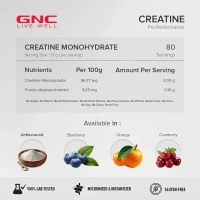 GNC Pro Performance Creatine Monohydrate , 100 Gms - Cola