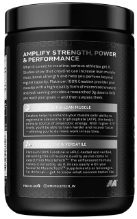 Muscletech Creatine Essential Series , 250 Gms - 83 Servings - Unflavoured