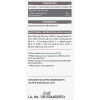 MuscleBlaze Creatine Monohydrate CreAMP - 80 Servings - Unflavoured