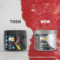 MuscleBlaze Creatine Monohydrate CreAMP - 80 Servings - Unflavoured