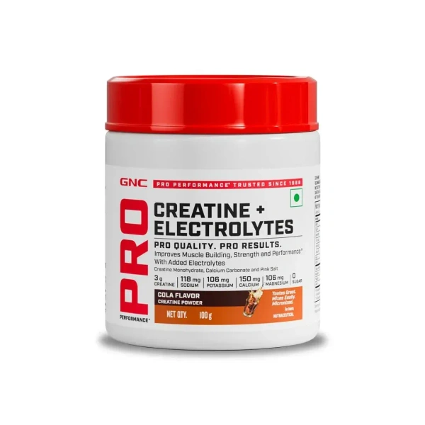 GNC Pro Performance Creatine Monohydrate , 100 Gms - Cola