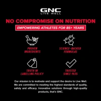 GNC AMP Gold 100% Whey Protein Advanced - 2 Lbs - Double Rich Chocolate