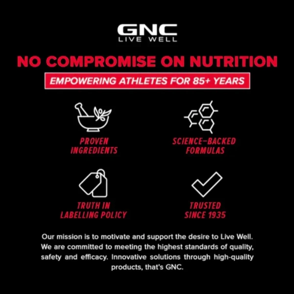GNC AMP Gold 100% Whey Protein Advanced - 2 Lbs - Double Rich Chocolate