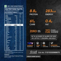 AS-IT-IS ATOM Weight Gainer - 1 Kg - Double Rich Chocolate