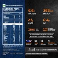 AS-IT-IS ATOM Weight Gainer - 4 Kg - Double Rich Chocolate