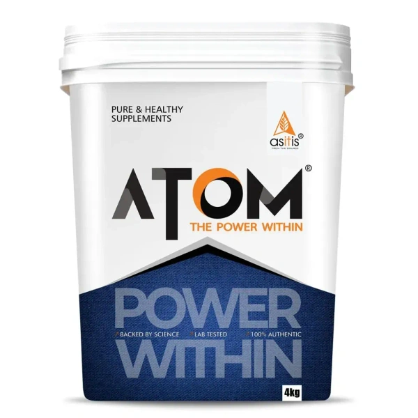 AS-IT-IS ATOM Weight Gainer - 4 Kg - Double Rich Chocolate
