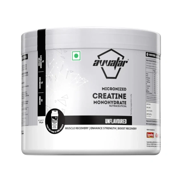 Avvatar Creatine Monohydrate - 33 Servings - Unflavoured