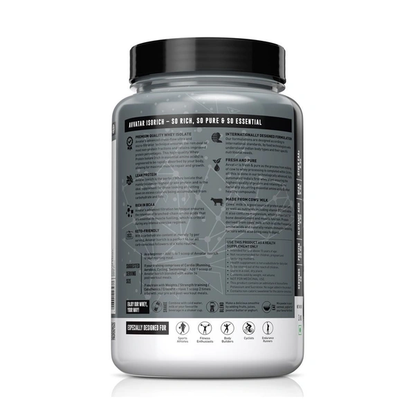 Avvatar Isorich Protein, 1 Kg - Belgian Chocolate