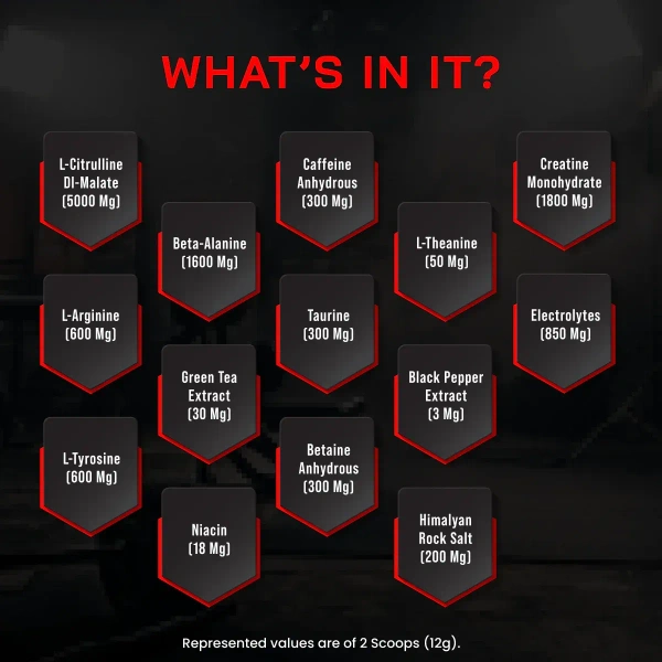 Big Muscles Nutrition Freak Pre-Workout, 30 Servings - Sex On The Beach