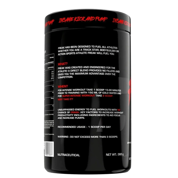 Big muscles Nutrition Karnage Pre-workout, 60 Servings - Sex On The Beach