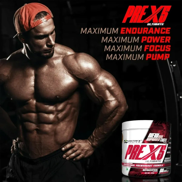 Doctor's Choice PRE-X5 Ultimate Professional Pre-Workout Formula 50 Servings - Mango Smash