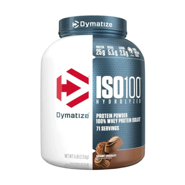 Dymatize ISO 100 Hydrolyzed Protein 5 Lbs - Strawberry