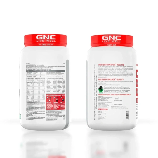 GNC Pro Performance 100% Whey Protein - 2 Lbs - Mawa Kulfi