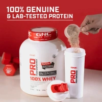 GNC Pro Performance 100% Whey Protein - 4 Lbs - Mava Kulfi