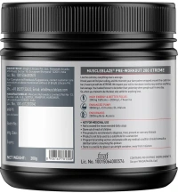 Muscle Blaze MuscleBlaze PRE Workout 200 Xtreme, 200 g - 30 Servings - Berry Bolt