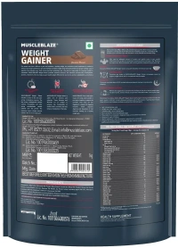 MuscleBlaze Weight Gainer with Added Digezyme, 2.2 Lbs - Chocolate