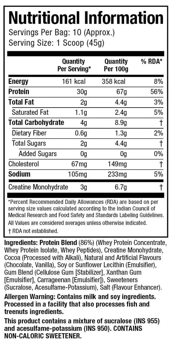 MuscleTech Muscletech Nitro-Tech Performance Series 1 Lbs - Cookie & Cream