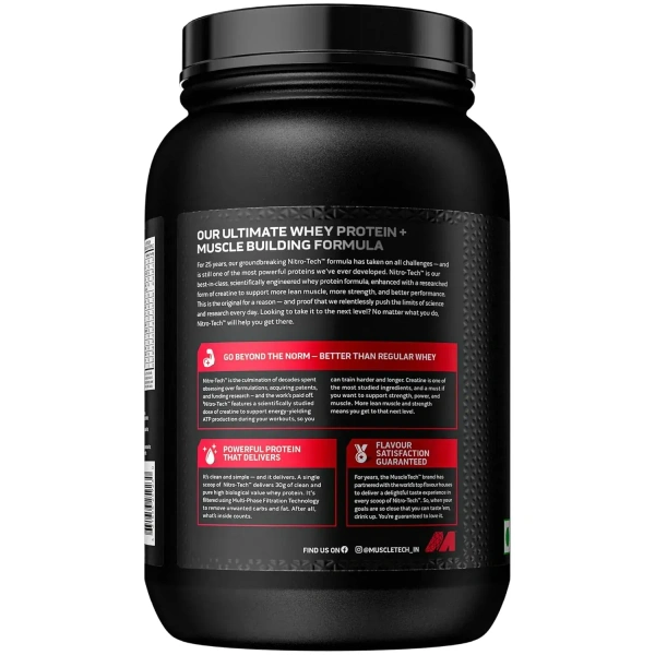 MuscleTech Nitro-Tech Performance Series - 2 Lbs - Milk Chocolate