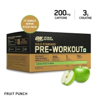 Optimum Nutrition (ON) Gold Standard Pre-Workout -15 Servings - Green Apple