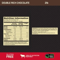 Optimum Nutrition (ON) Gold Standard 100% Whey 2 Lbs - Double Rich Chocolate