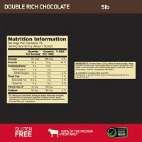 Optimum Nutrition (ON) Gold Standard 100% Whey 5 Lbs - Double Rich Chocolate
