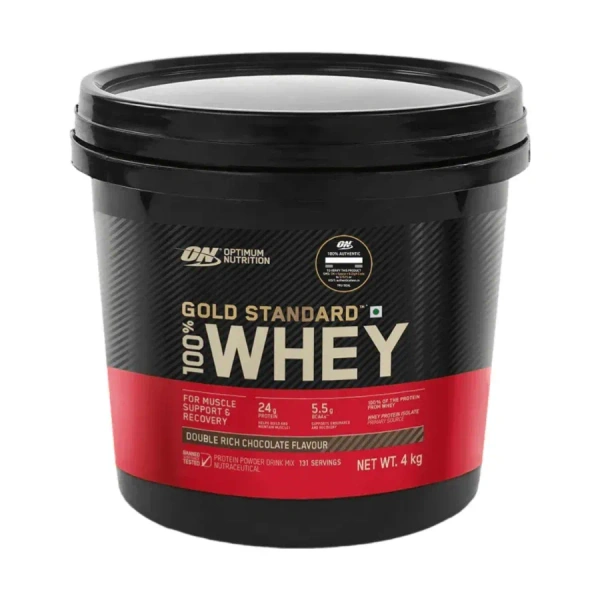 Optimum Nutrition (ON) Gold Standard 100% Whey 8.8 Lbs - Vanilla Ice Cream