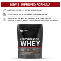 Optimum Nutrition (ON) Performance Whey Protein Powder , 1 kg - Chocolate Milkshake