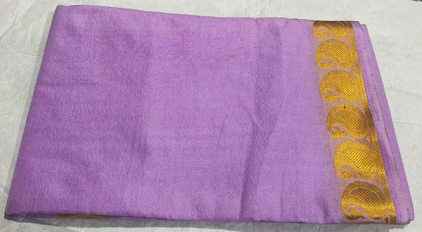 Mysore Silk - Mauve, Free Size