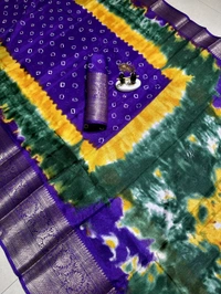 Dola Saree - Black, Free Size