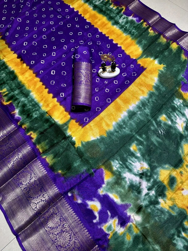 Dola Saree - Black, Free Size