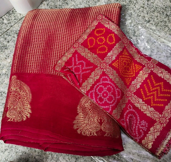 Sloka Pink - Viscose With Vintage